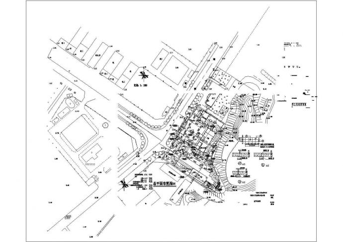 高档办公楼规划及全套CAD建筑施工图纸_图1