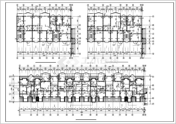 海南省某城市某住宅小区CAD施工图-图一