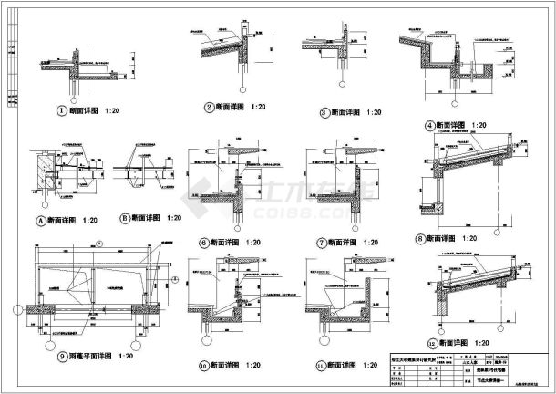 某现代风格高层建筑完整设计方案施工图纸-图二