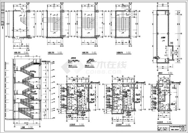 203.68米*宽59.18米3层陈列馆建筑方案-图二