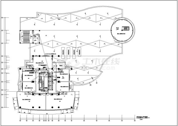 某住宅公寓弱电设计方案及施工全套CAD图纸-图一