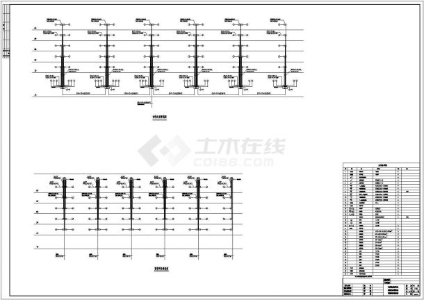 商住楼电气施工及设计方案全套CAD详图-图一