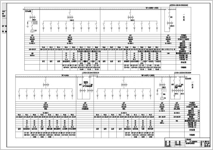 三十层住宅电气设计方案及施工全套CAD图纸_图1