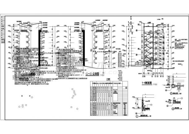 某地区某风格住宅小区建筑cad设计全图-图一