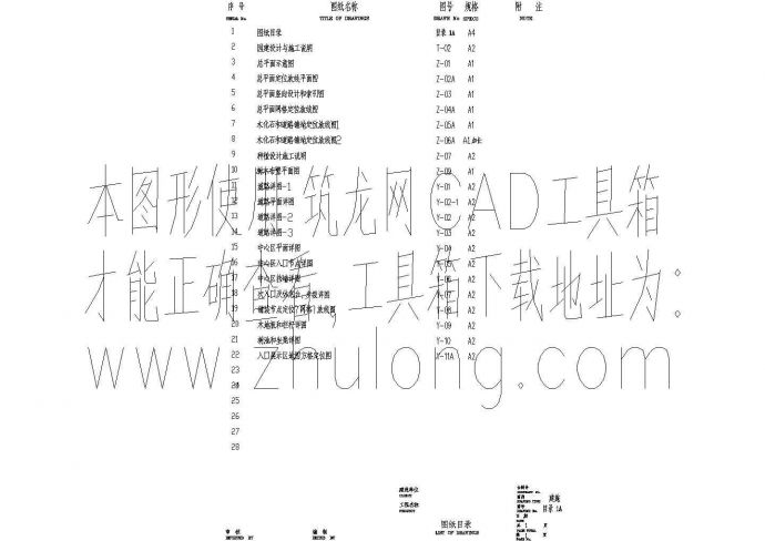 深圳市仙湖植物园景点二期景观施工图_图1