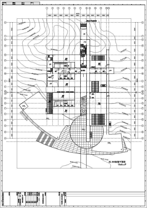 某28000平方米博物馆设计方案图-图二