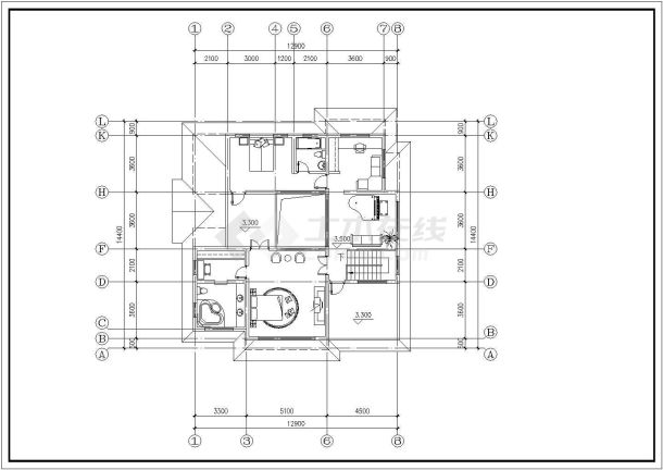 多层豪华别墅设计方案图（共8张）-图二
