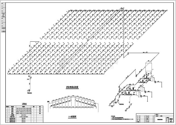 某大型工业厂房全套喷淋系统设计施工图-图二