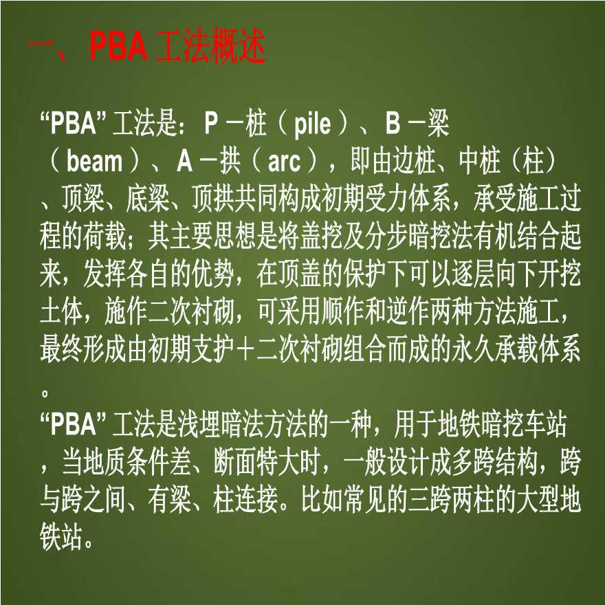 [哈尔滨]轨道交通PBA工法参观汇报材料PPT.ppt-图二