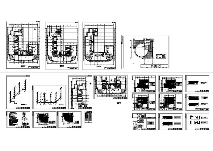 国际商城地热采暖工程某地建筑施工设计图纸_图1