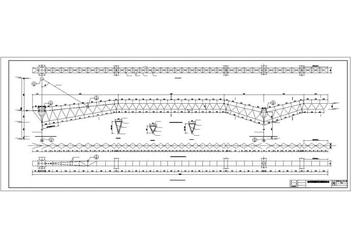 仓南320铁路钢结构站台建筑设计图_图1