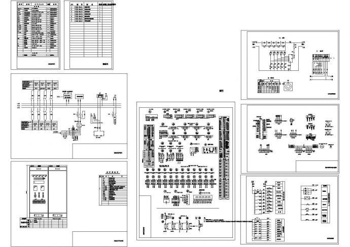 35kV变电站设计施工直流平面图纸_图1
