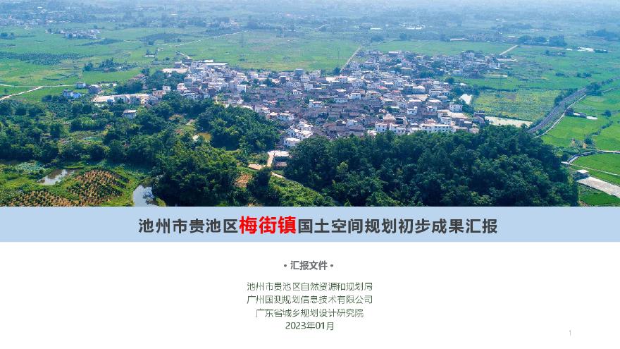 池州市贵池区梅街镇国土空间规划初步成果汇报.pdf-图一