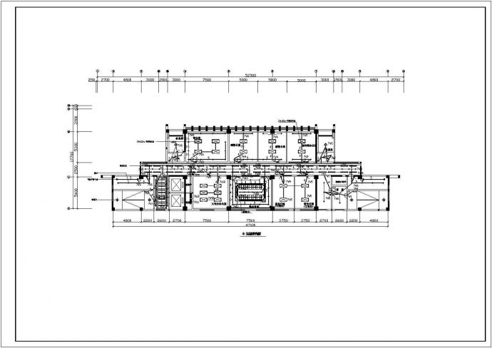 某广播电视中心电气建筑施工图（共14张）_图1