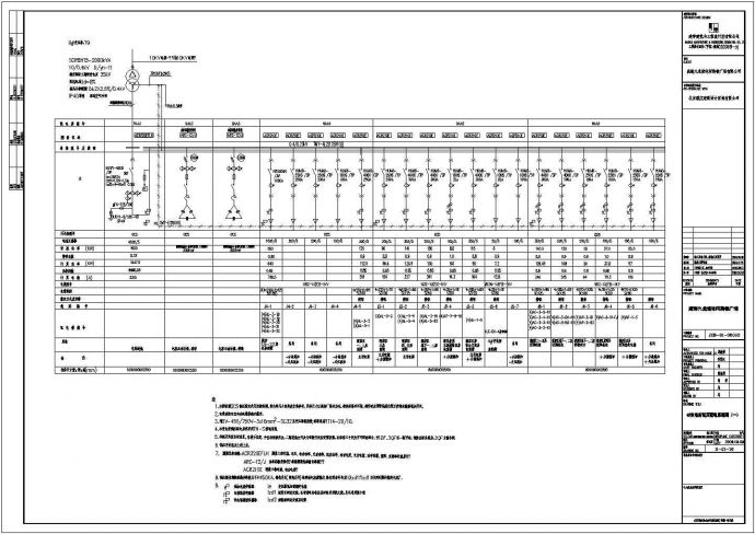 某高层商业筑群结构施工设计电气全套图纸_图1