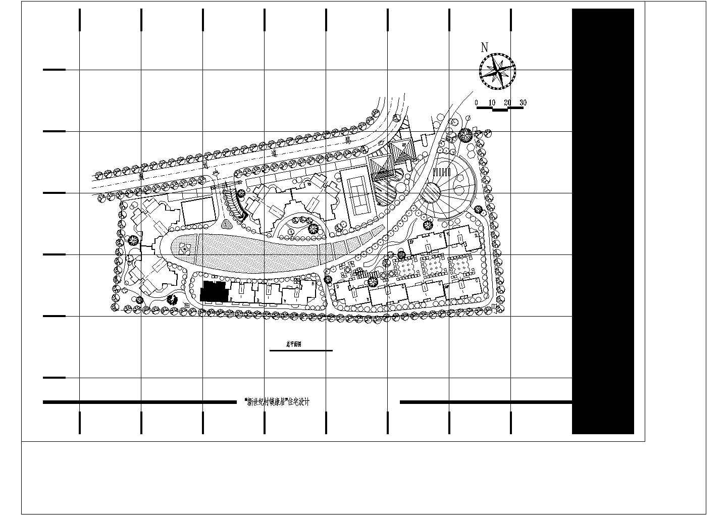 靖江市城乡规划设计院建筑设计cad详细图纸