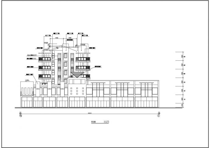 某小区多层住宅楼建筑施工图（共18张）_图1