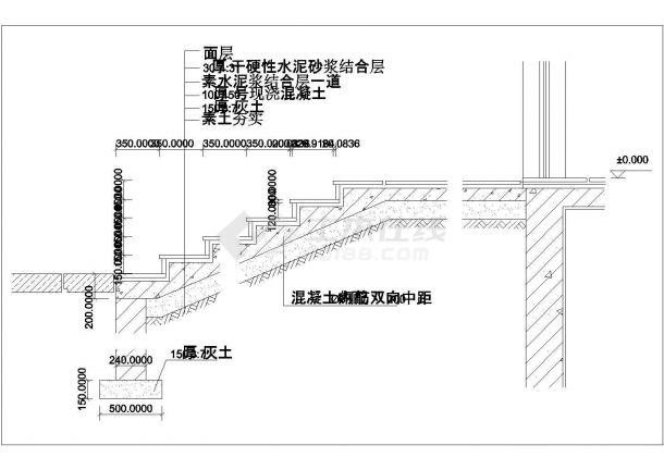  Detailed drawing of interior decoration wall corner building cad - Figure 2
