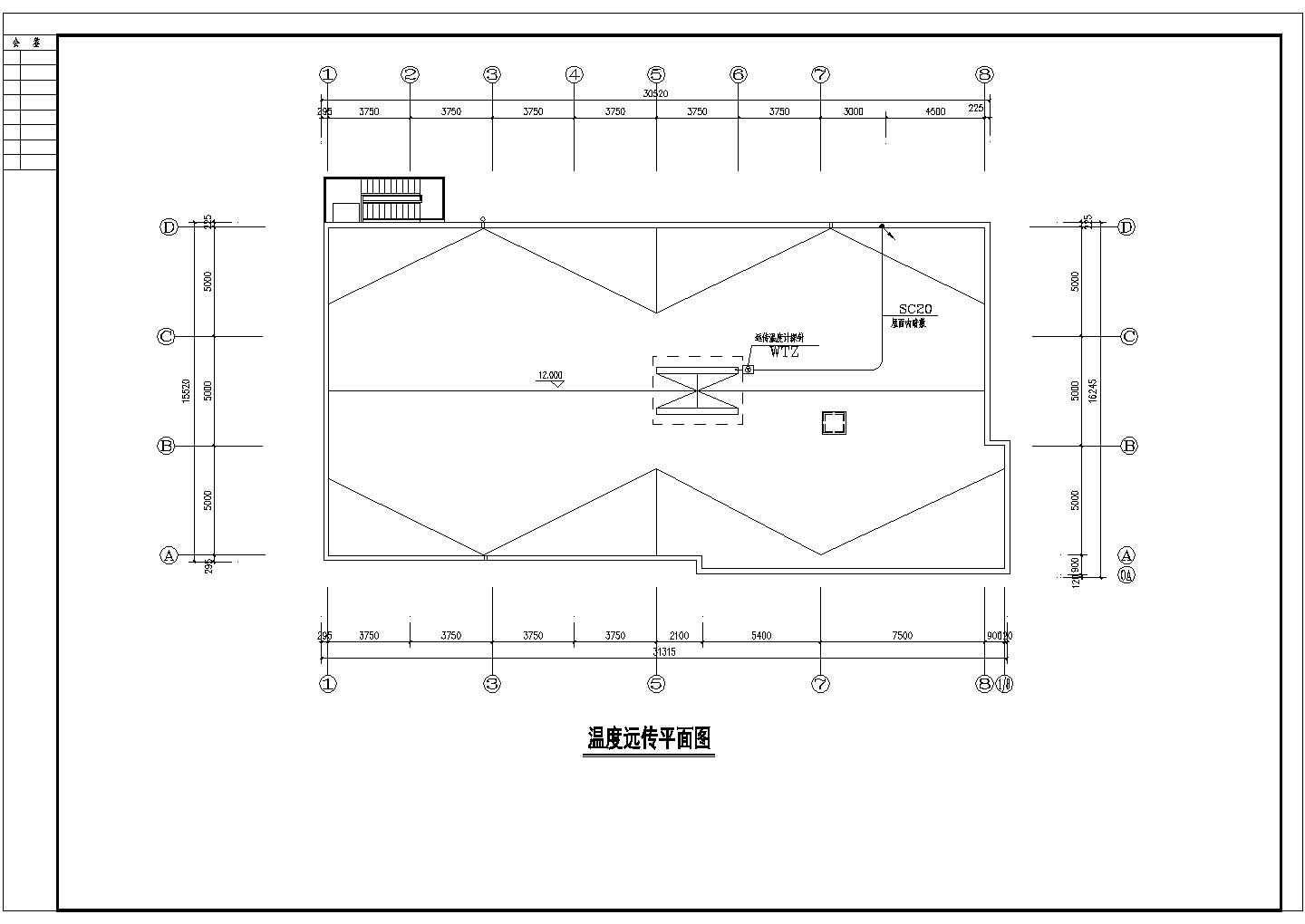 浴室电气设计方案及施工全套CAD图纸