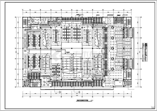 某大型电影院全套电气设计施工CAD图-图二