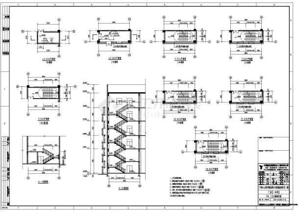 三层厂房-建筑专业全套图纸-图一