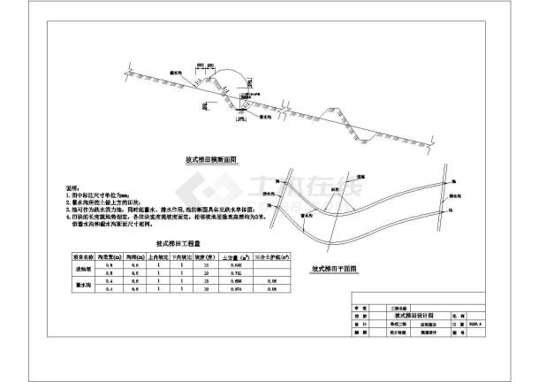 桥涵泵单体设计施工组织设计方案cad详图-图一