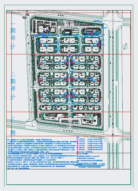 湾循环经济产业集聚区标准厂房电气设计施工图-图一