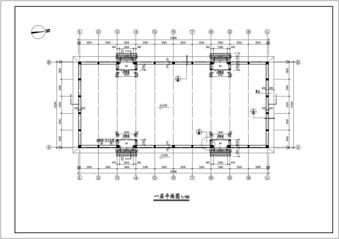 粮食仓库建筑结构施工全套方案设计图_图1