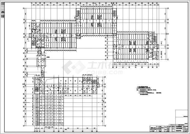 七层框架结构住宅建筑施工CAD设计图纸-图一