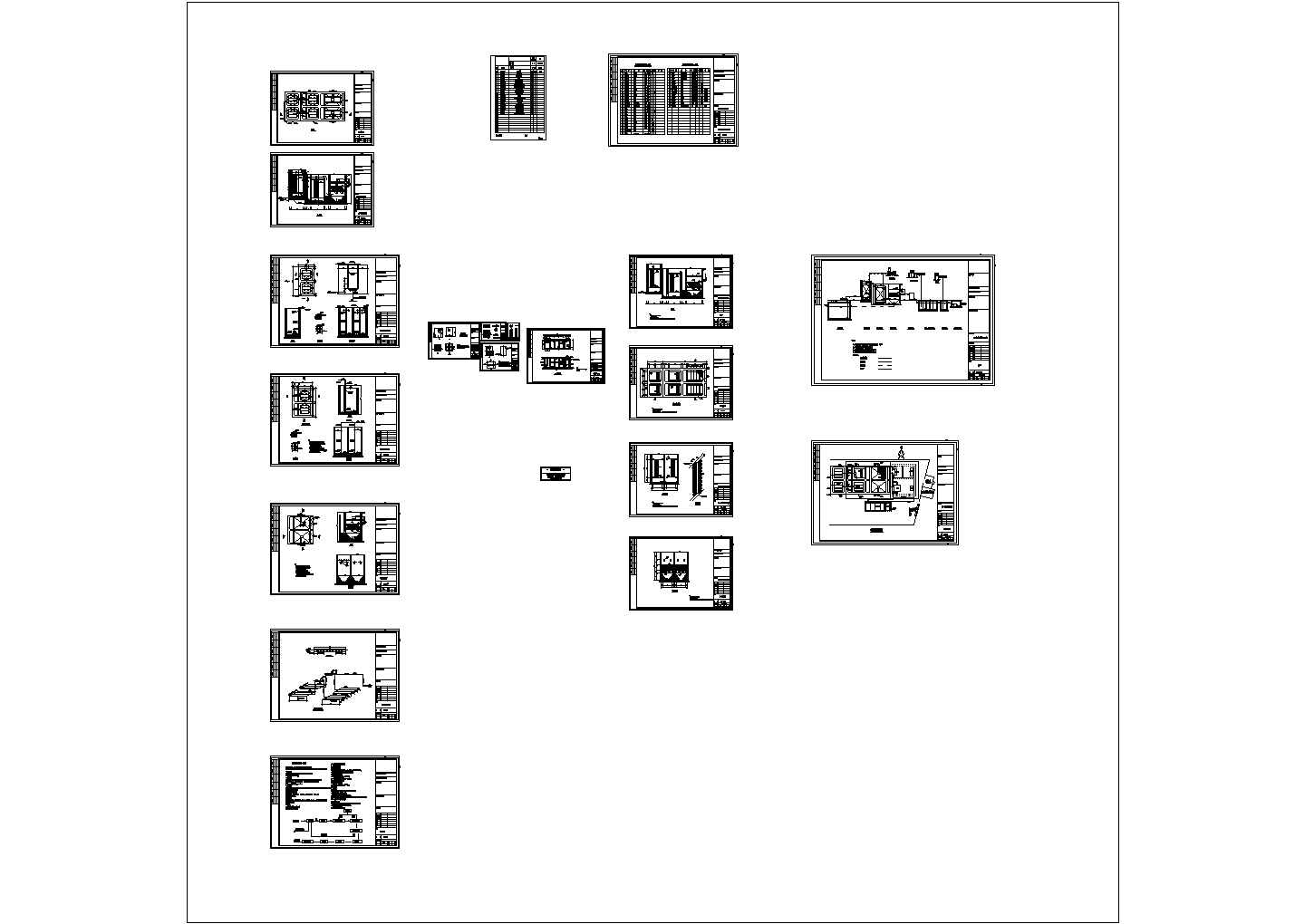 福建省xx医院100t/d污水处理工程工艺图纸