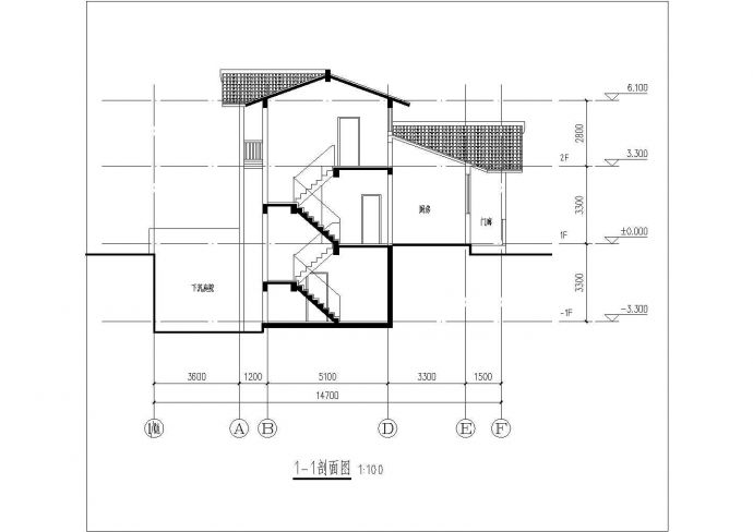 比较经典的日式风格别墅方案设计图纸_图1