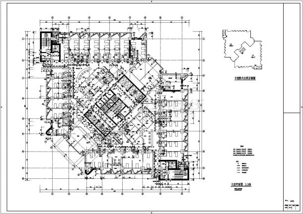 [海南]十四层医院建筑施工图（知名设计院）-图二