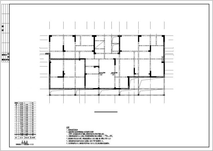 非抗震区16层剪力墙住宅结构设计图_图1