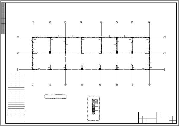 某18层框架剪力墙住宅楼结构施工图_图1