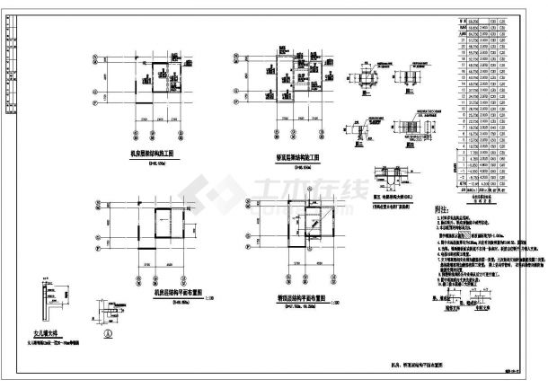 21层框支剪力墙住宅楼结构施工图（带转换层）-图一