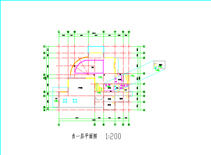 某三层别墅建筑CAD设计图纸（包含效果图、3DMAX模型）_图1