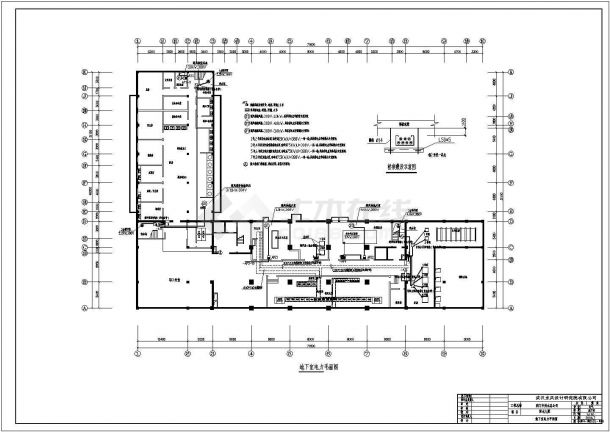 住宅楼电力设计方案及施工全套CAD图纸-图二