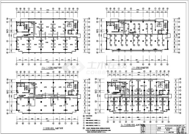 住宅楼弱电设计方案施工全套CAD平面图-图二