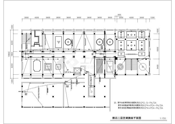 二号住宅楼电气设计方案及施工全套CAD图纸-图二