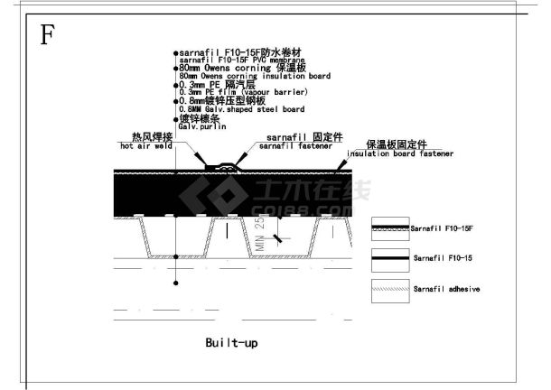 某地住宅楼屋面结构设计图纸（共7张）-图一