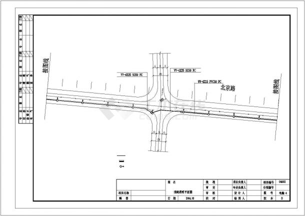 某道路路灯应用照明电气设计图（共6张）-图二