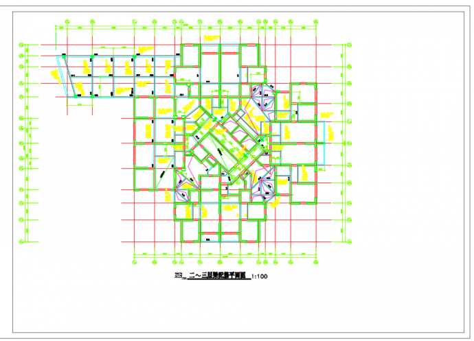 某31层框剪结构商住楼结构设计施工图_图1