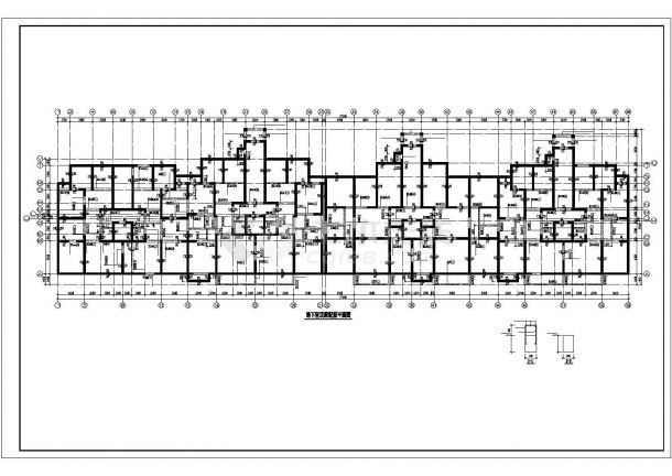 某地18层剪力墙住宅结构设计图纸-图二