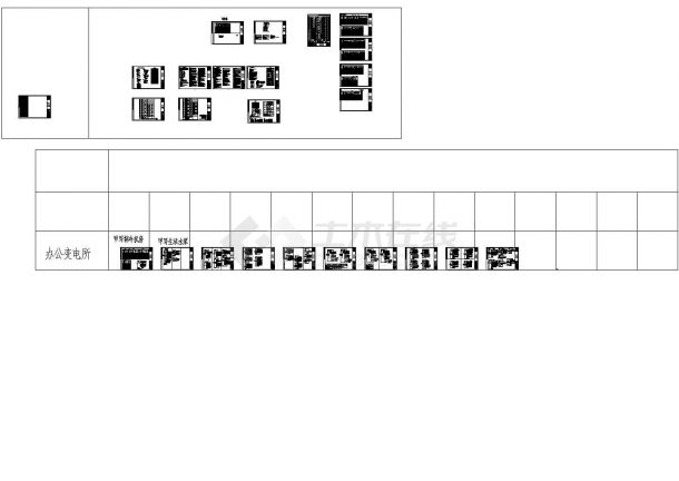 东营万达广场甲写二版图动力、照明及消防平面cad图（含设计说明）-图二