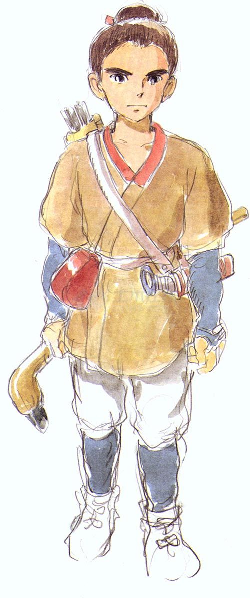 宫崎骏的手绘稿-图一