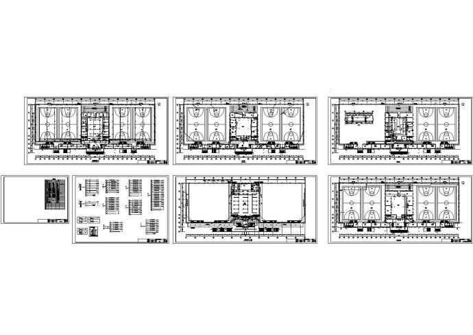 二层青少年活动中心全套电气设计图_图1