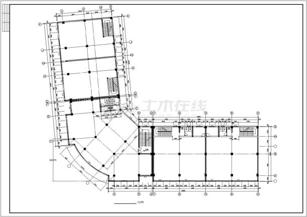 某地区中心商业综合楼建筑施工图全套-图二