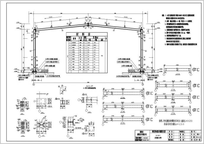 某核电综合部服务用房建筑、结构施工图_图1