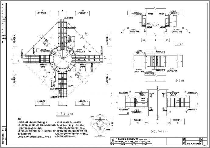 某地大型设计院常用结构设计构造详图_图1