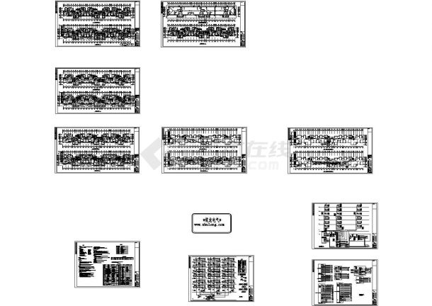 [北京]大型小区项目电气施工图纸443张（含29栋住宅楼、商业楼）-图二